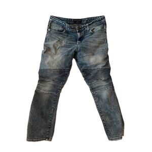 No Boundaries Ribbed Straight Fit Jeans Mens 36x30
